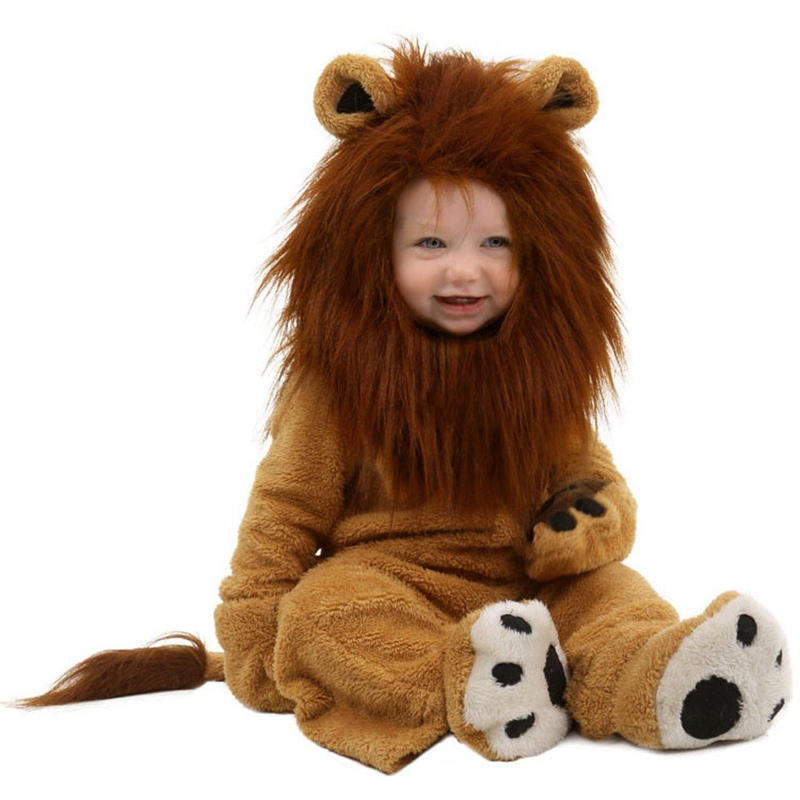 Déguisement lion bébé.