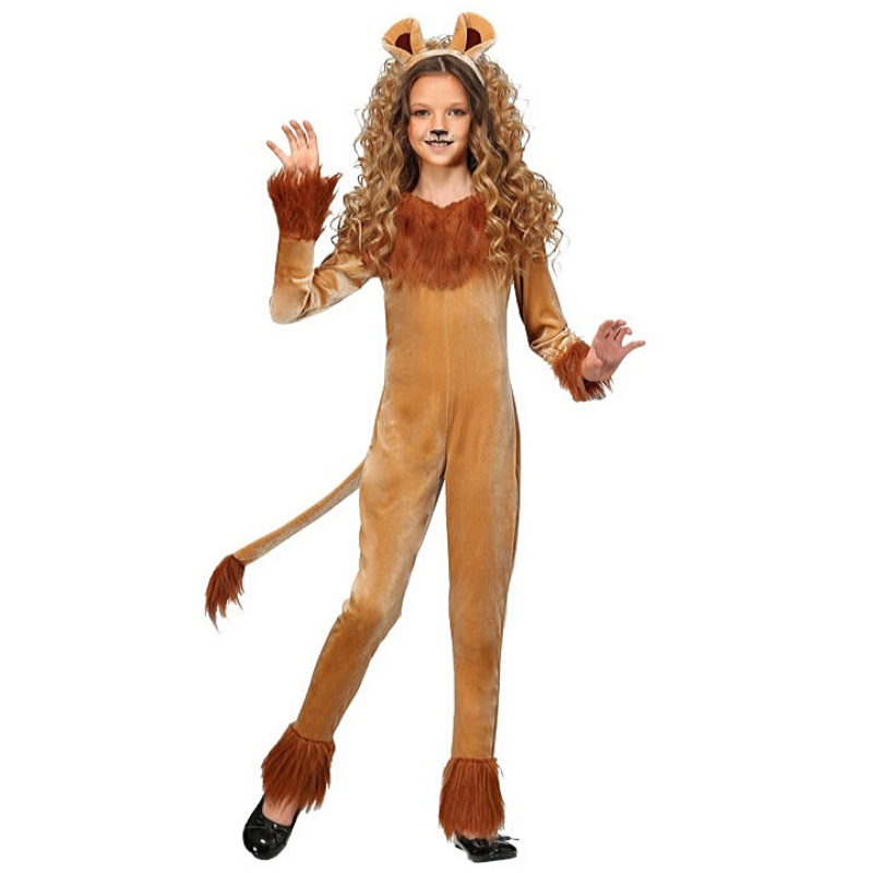 Déguisement lion fille.