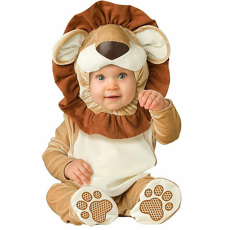 Déguisement lion bébé.