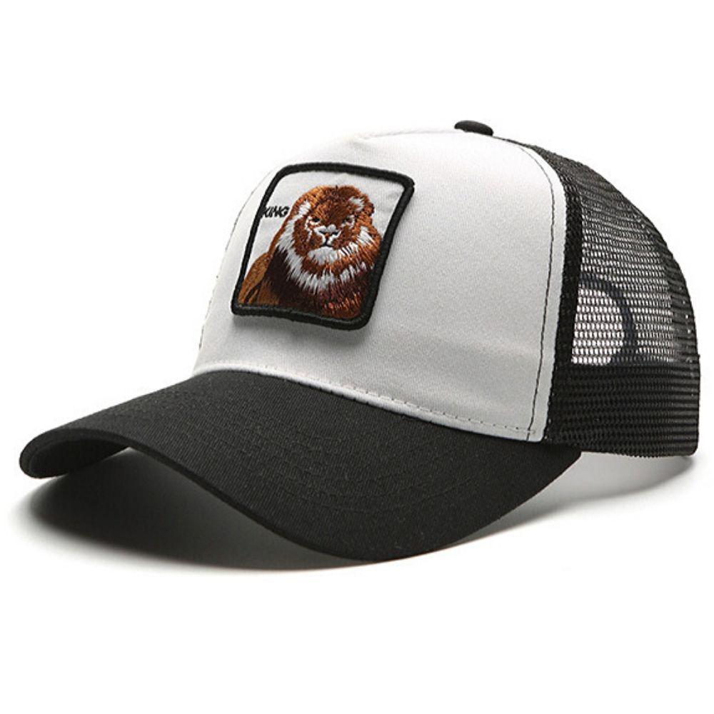 Casquette lion king blanche.