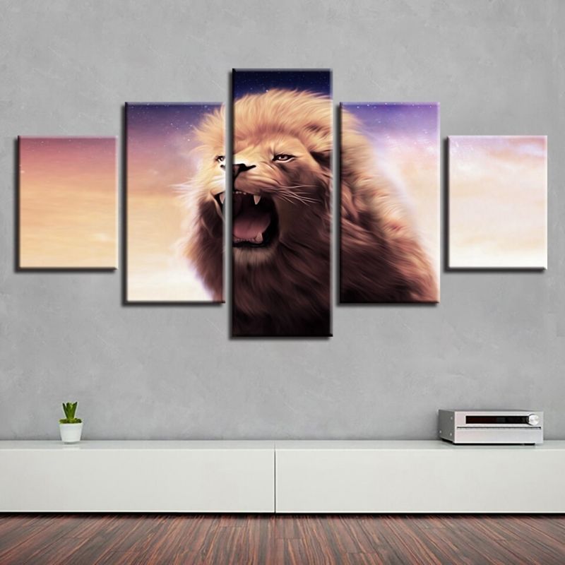 Tableau Lion Futur beauté déco