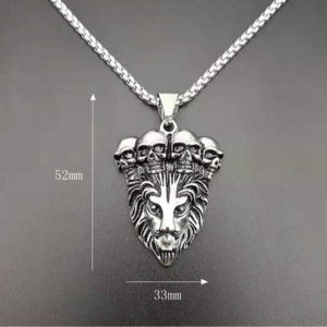 Bijou pour homme lion.