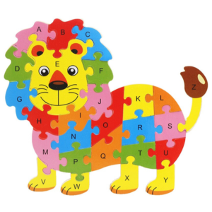 Puzzle lion enfant.