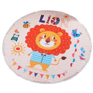 Tapis lion bébé.
