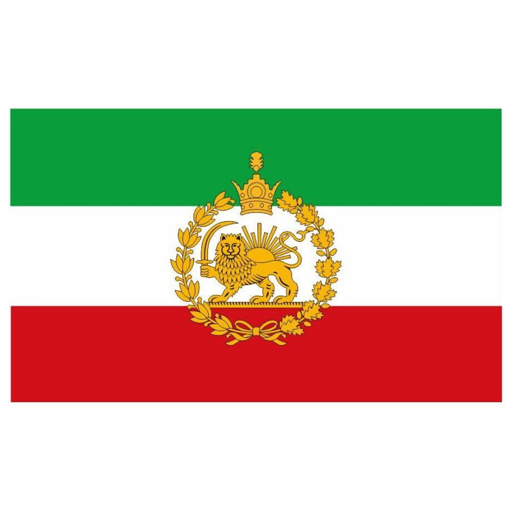 Drapeau Iranien lion.