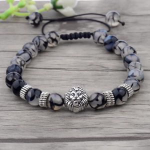 Bracelet Femme Argent Lion