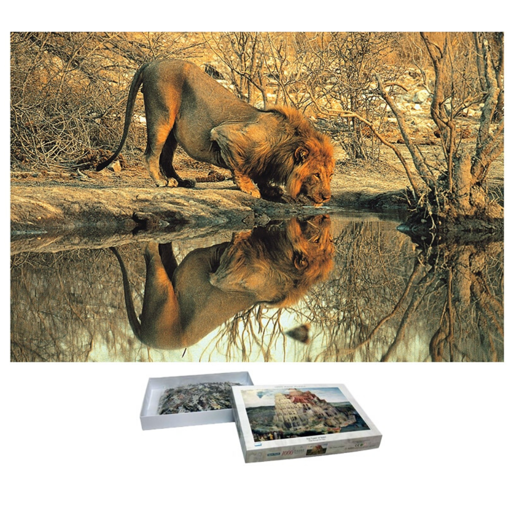 Puzzle de lion.