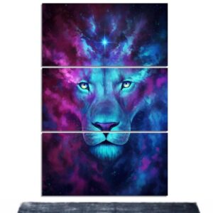 Lion Tableau Couleur