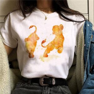 T Shirt Disney Femme Roi Lion photo