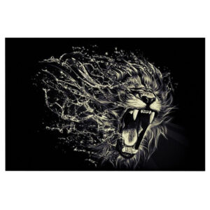 Tableau Lion Pouvoir
