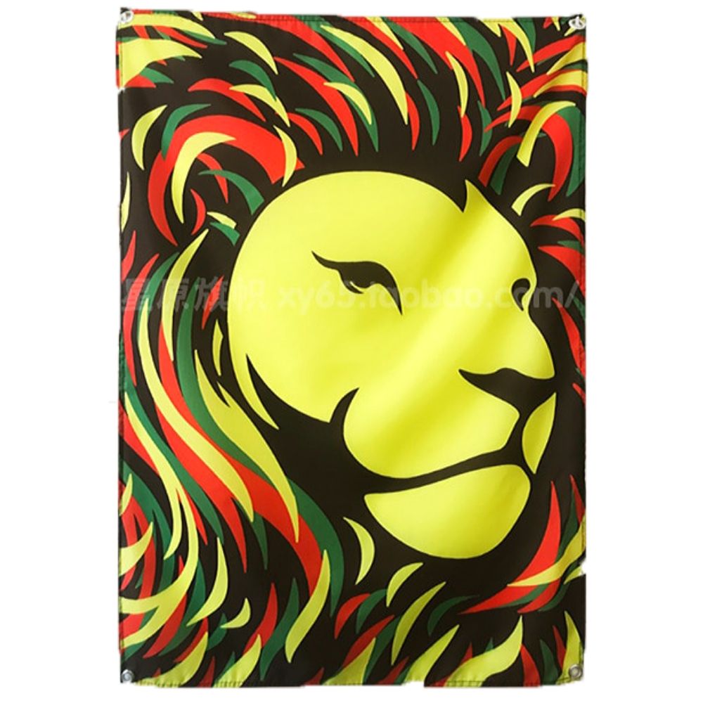 Drapeau Sénégal Lion