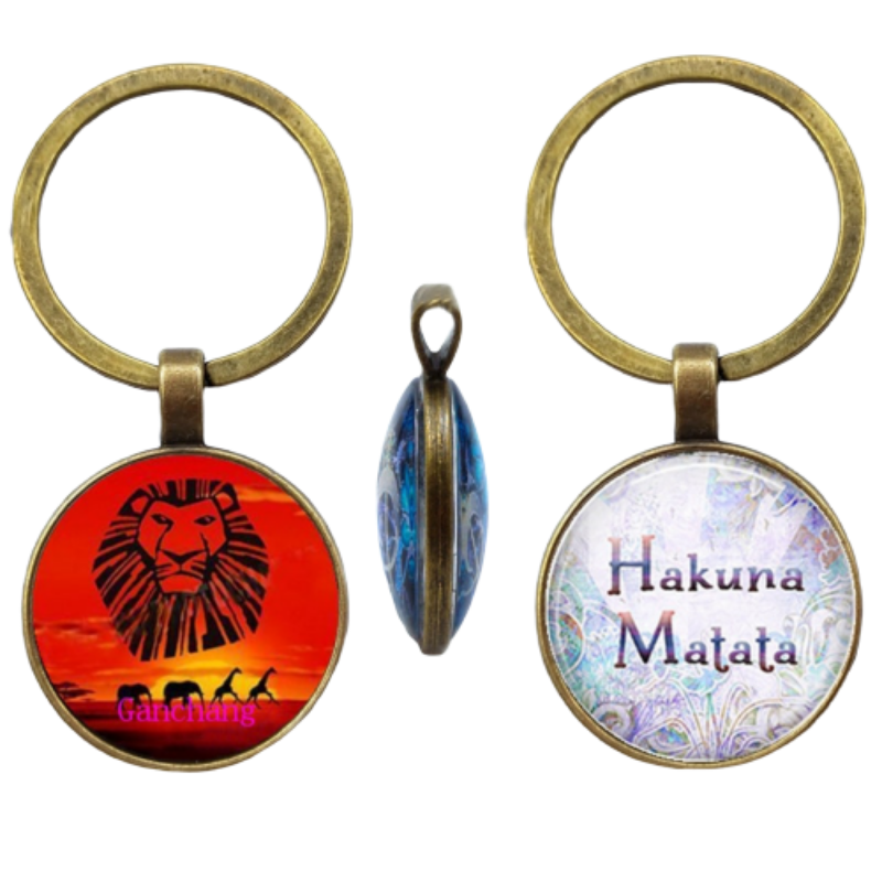 Porte Clés Roi Lion Soleil