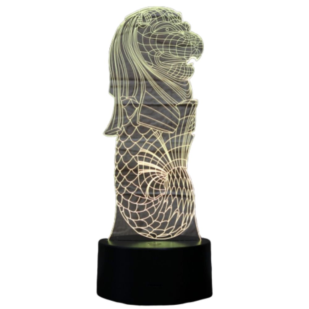 Lampe 3D Lion