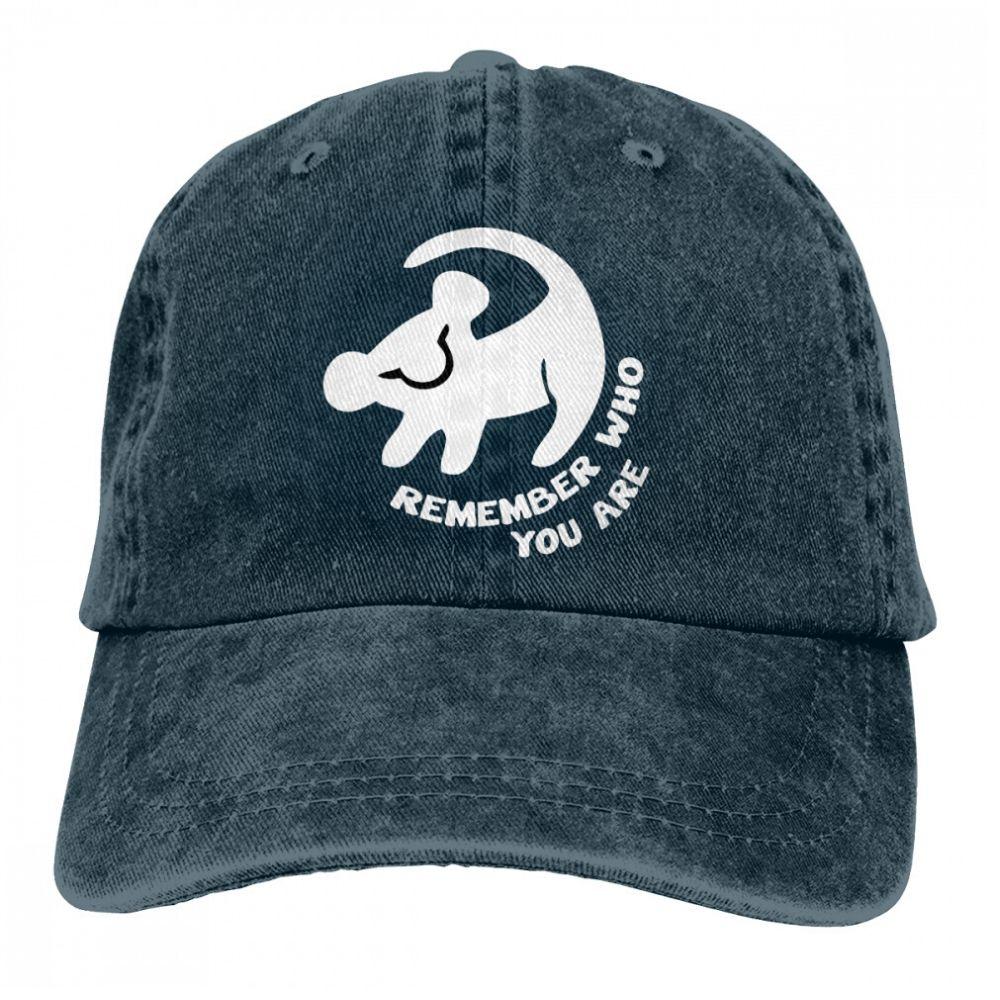 Casquette le roi lion bleue.