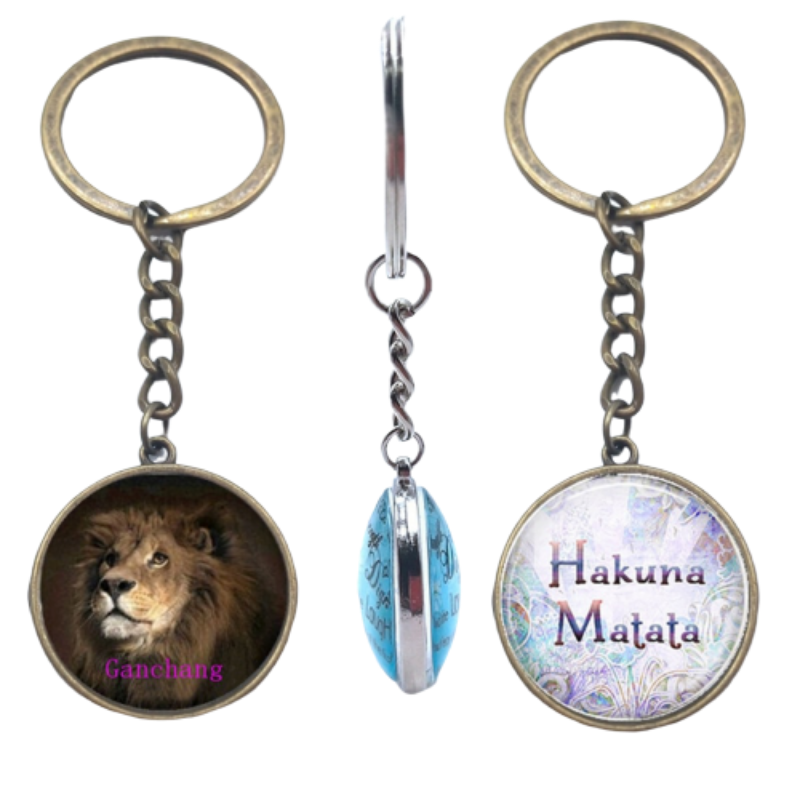 Porte Clés Lion Sauvage