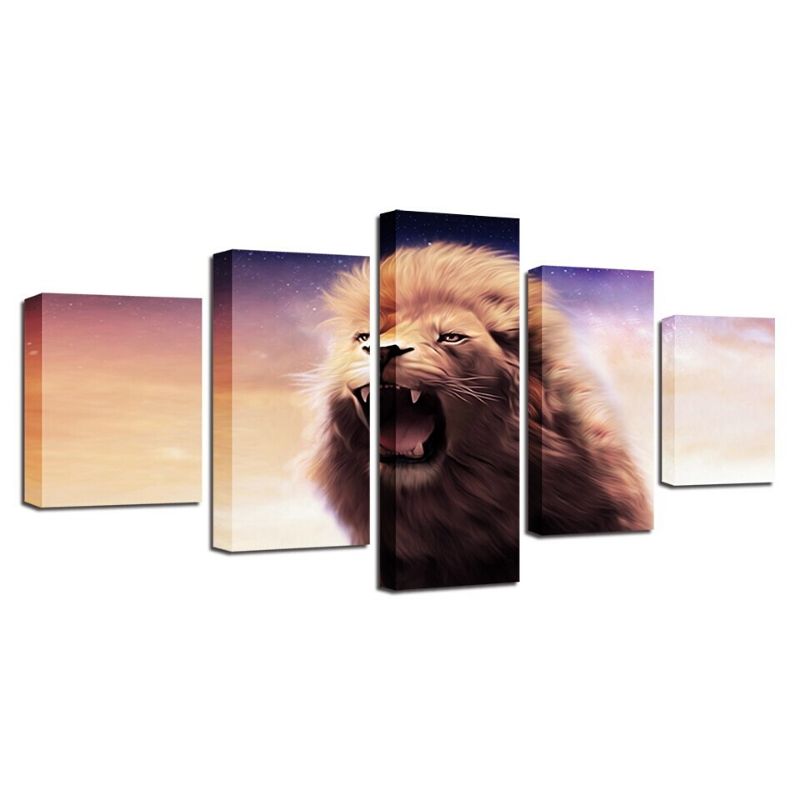 Tableau Lion Futur toile lion pour déco murale