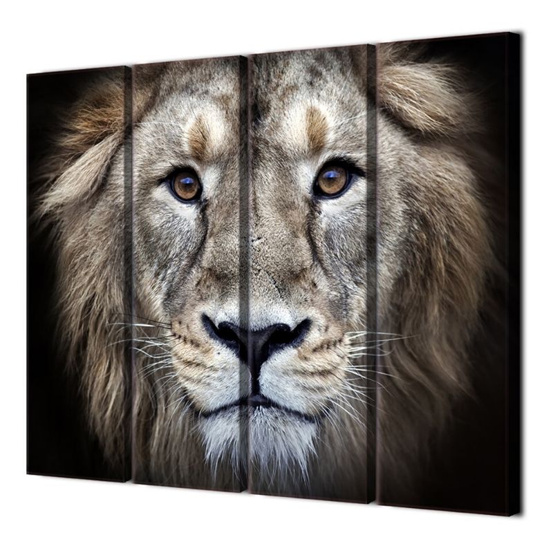 zoom Toile Lion