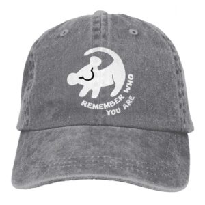 Casquette le roi lion grise.