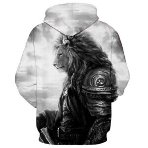 Sweat Lion Guerrier dos