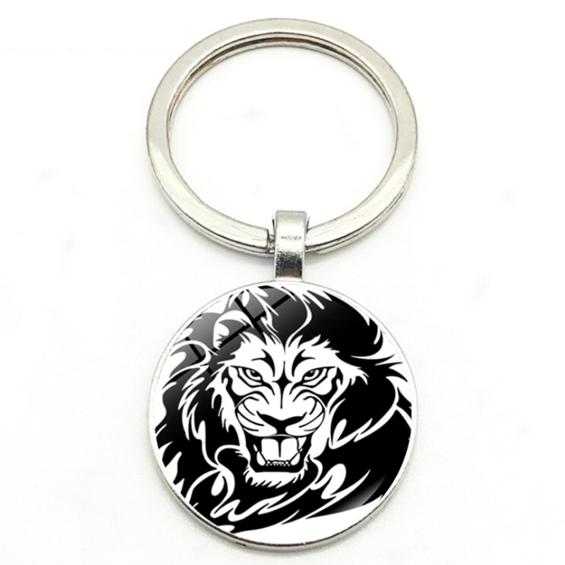 Porte Clés Lion Féroce