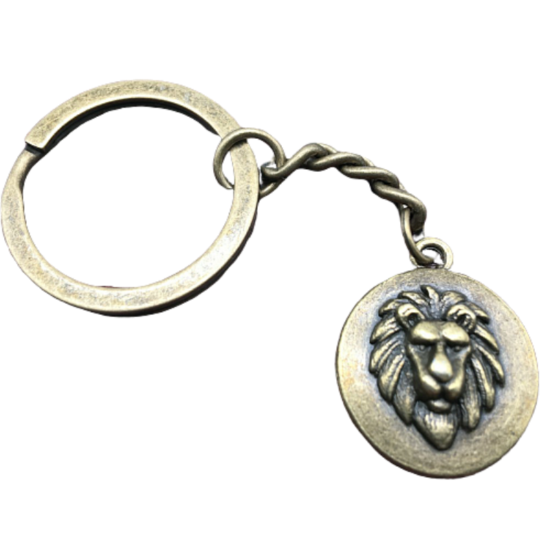 Porte Clés Lion Ancien
