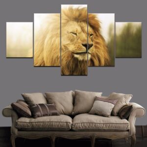 Tableau Lion Constance déco de prestige