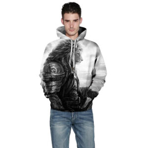 Sweat Lion Guerrier homme