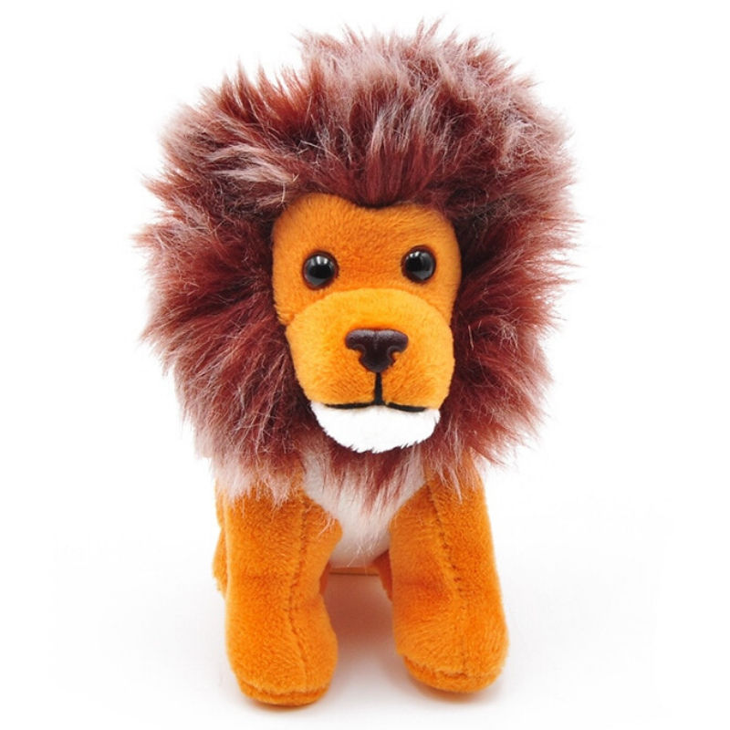 Porte Clés Lion Charmant Marron