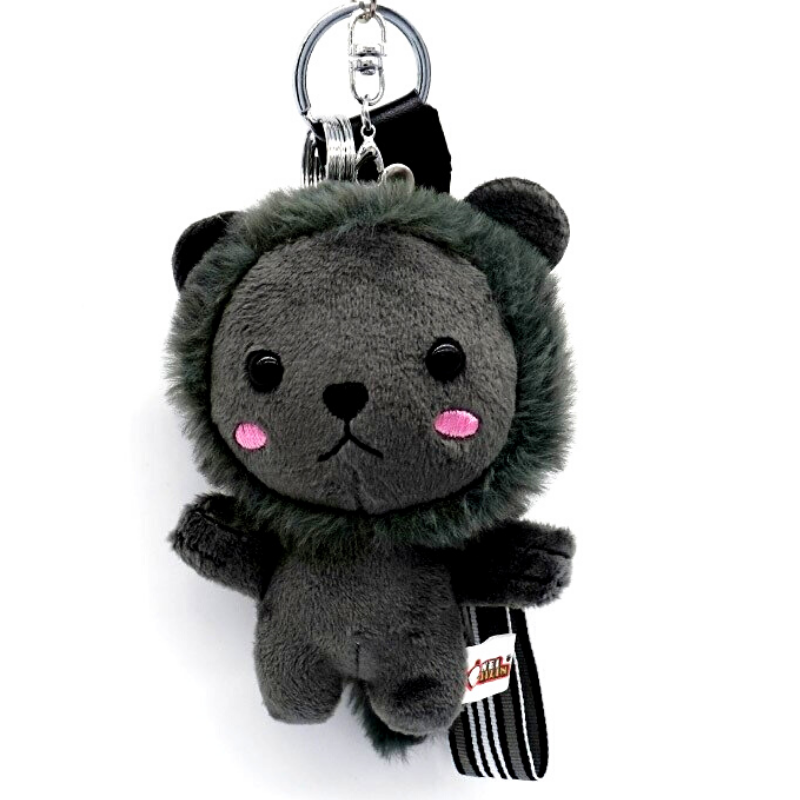 Porte Clés Lion Mimi Gris