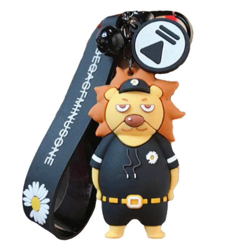 Porte Clés Lion Plastique