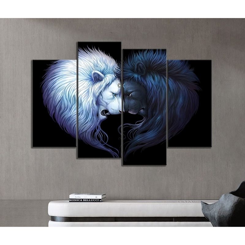 Tableau Lion Énergie vitale pour décoration d'intérieur