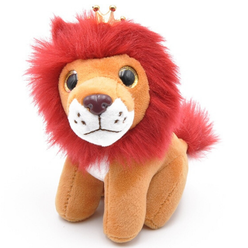 Porte Clés Lion Petit Roi Rouge