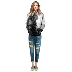 Sweat Lion Guerrier femme