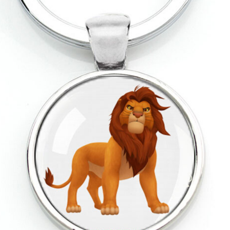 Porte Clés Roi Lion King zoom