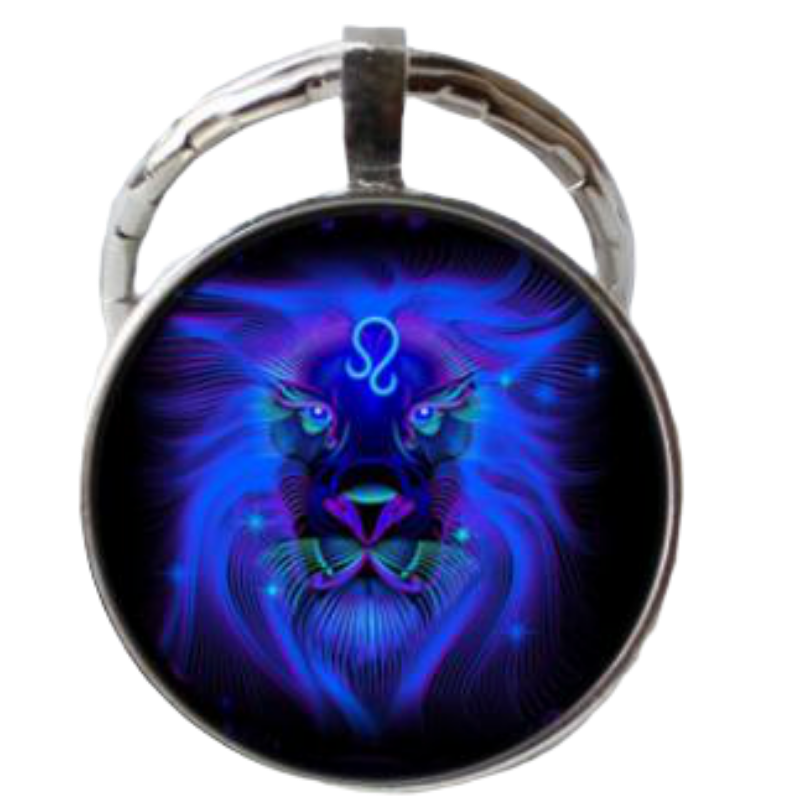 Porte Clés Lion Zodiaque