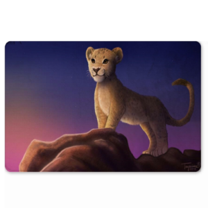 Tapis lion bébé simba.