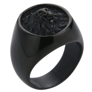 Bague avec un Lion