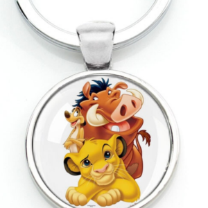 Porte Clés Rois Lion Amis zoom