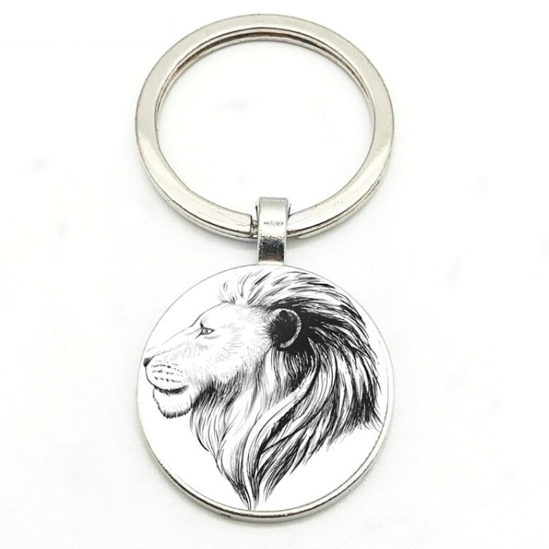 Porte Clés Lion Dessin
