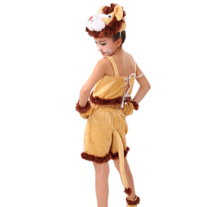 Costume lion fille.