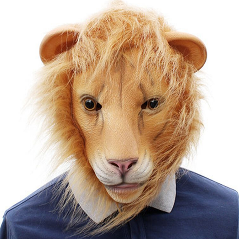 Masque lion.