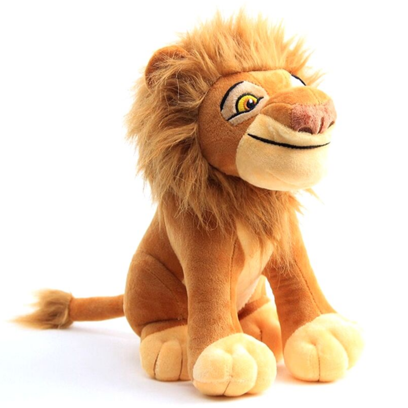 Peluche mufasa roi lion.