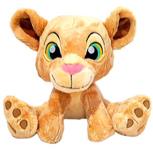 Peluche doudou nala le roi lion.