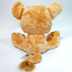 Doudou de 30cm roi lion.