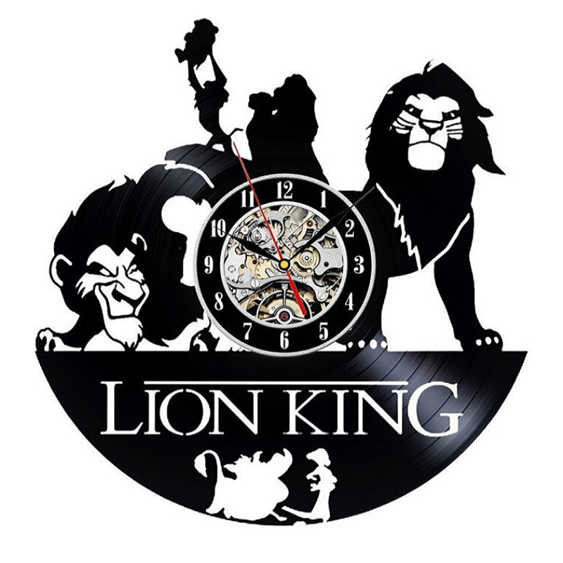 Horloge le roi lion.