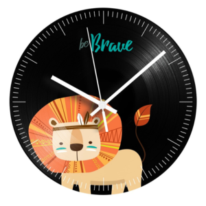 Horloge lion.