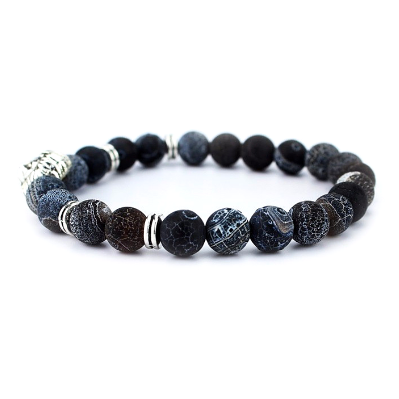 Bracelet Perle Hematite Lion