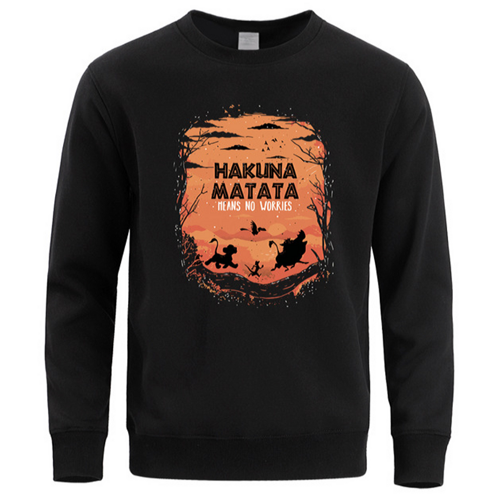 Pull roi lion hakunu matata noir.