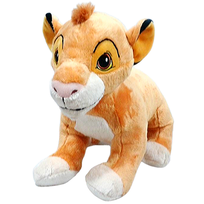 Peluche le roi lion.