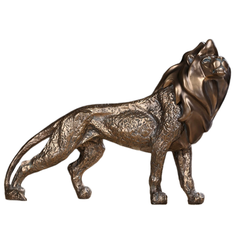 Statue Lion déco.